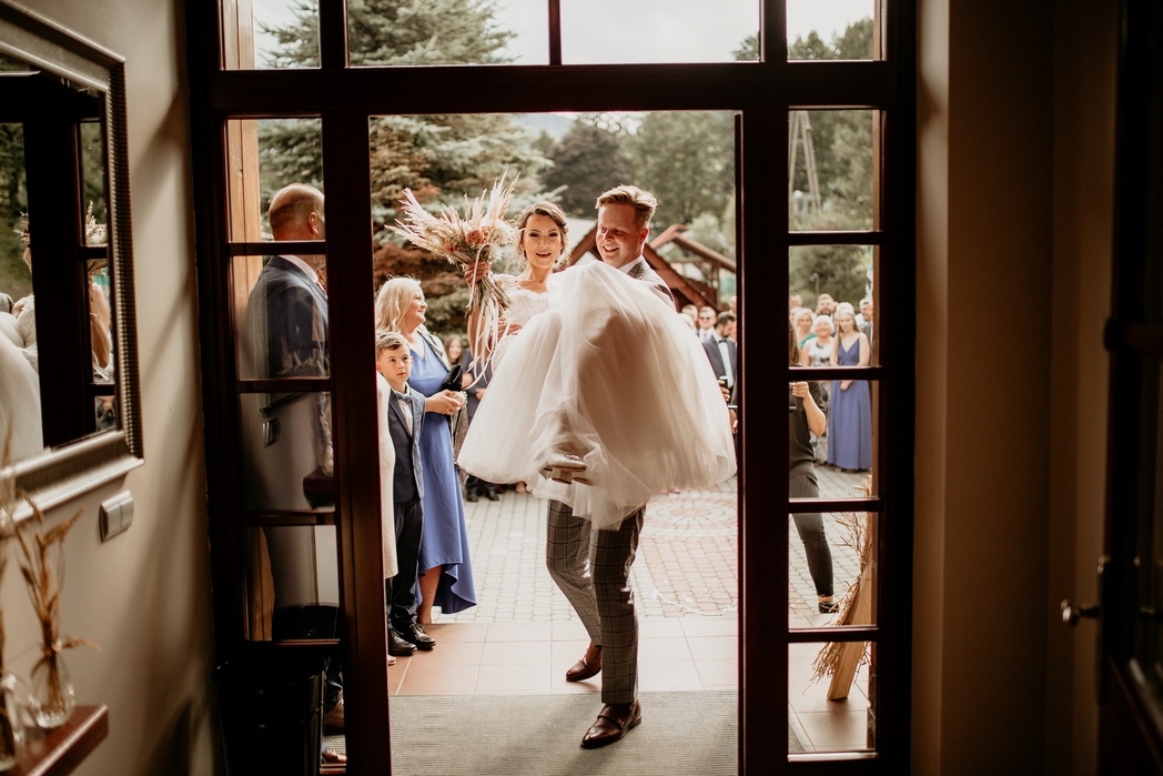 Rustykalne wesele w Nowym Sączu - Dorota & Piotr przez Adam Podwika Weddings - fotograf ślubny