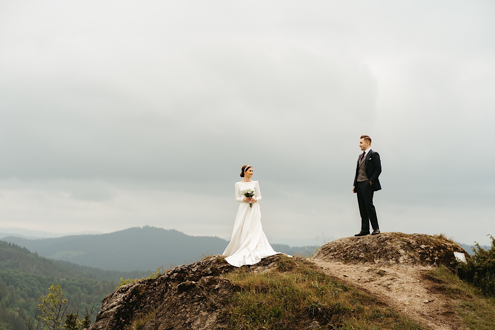 sesja ślubna w górach, fotograf nowy sącz, manuka creatives, szczyrbskie jezioro
