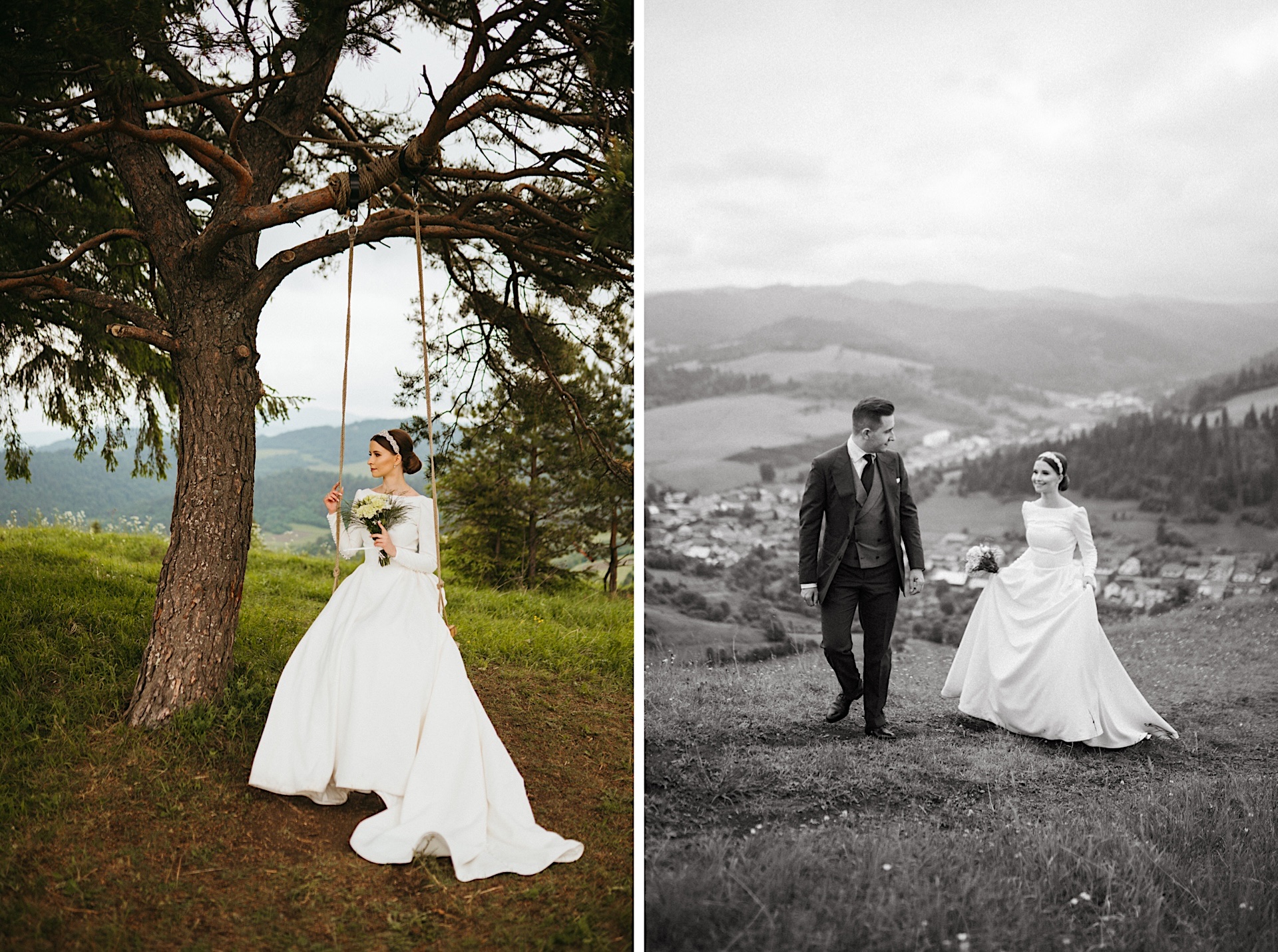 sesja ślubna w górach, fotograf nowy sącz, manuka creatives, szczyrbskie jezioro