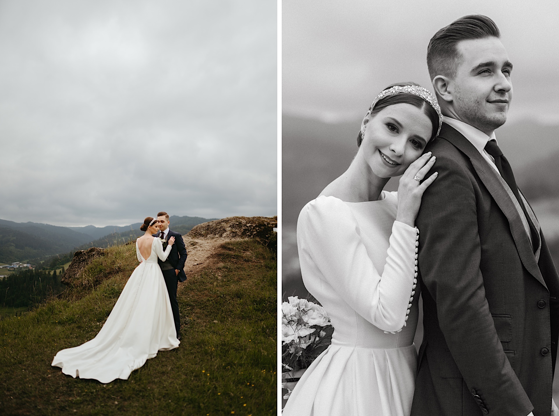 sesja ślubna w górach, fotograf nowy sącz, manuka creatives, szczyrbskie jezioro