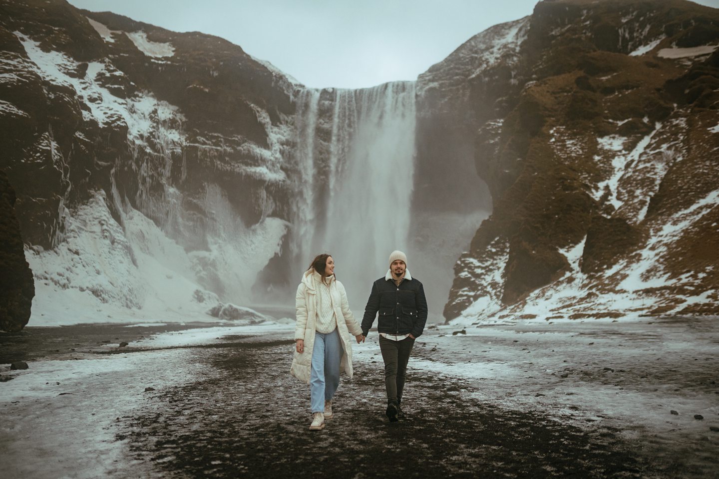 Iceland Wedding Photographer, Wedding Wonderland South Iceland, Skogafoss, Dyrholaey, Black Sand Beach