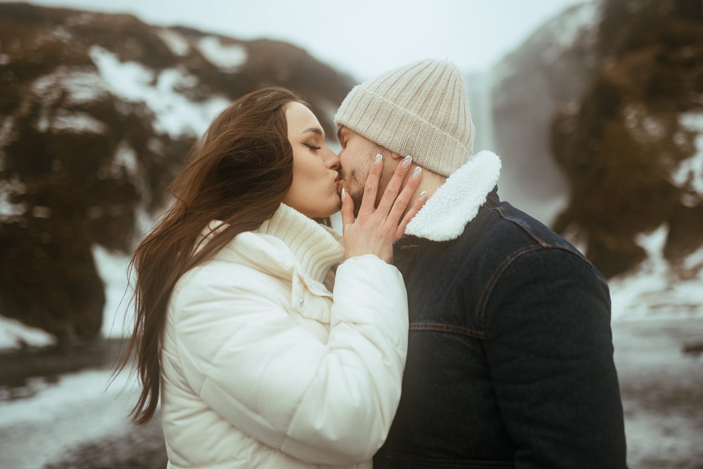 Iceland Wedding Photographer, Wedding Wonderland South Iceland, Skogafoss, Dyrholaey, Black Sand Beach